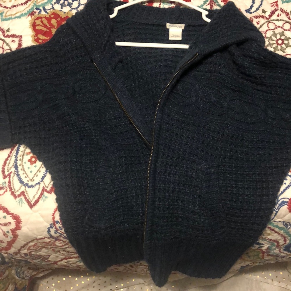 Blue sweater